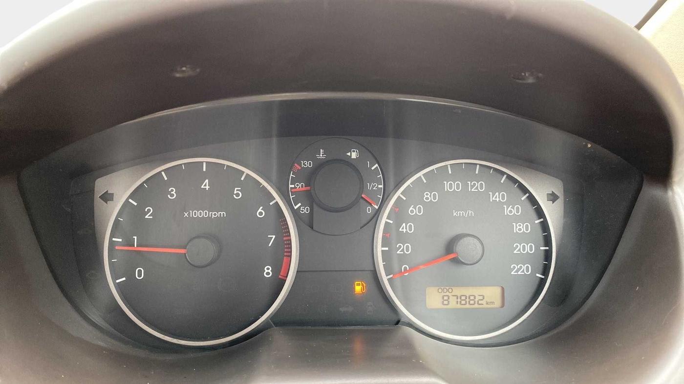 2010 Hyundai i20 MAGNA 1.2, Petrol, Manual, 87,963 km, Odometer Image