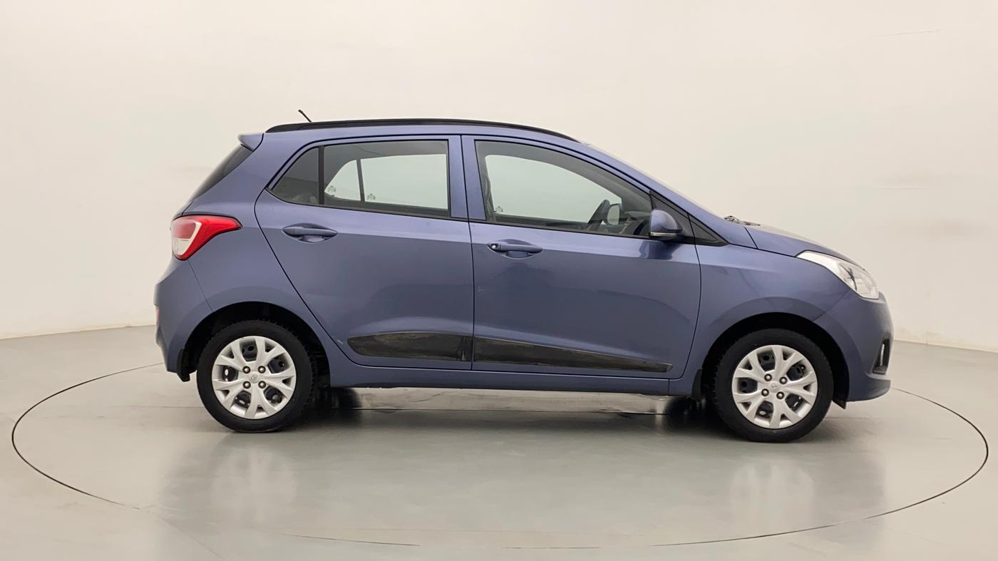 2015 Hyundai Grand i10 SPORTZ 1.2 KAPPA VTVT, Petrol, Manual, 46,867 km, Right Side View