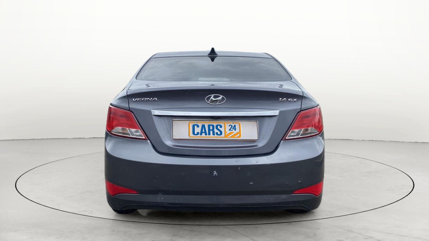 2016 Hyundai Verna 1.6 CRDI SX, Diesel, Manual, 57,406 km, Back/Rear