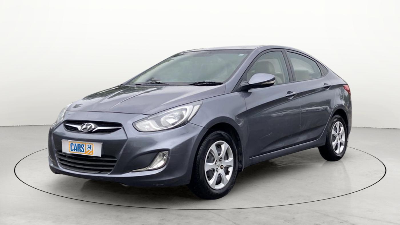 2013 Hyundai Verna FLUIDIC 1.6 VTVT EX, Petrol, Manual, 71,713 km, Left Front Diagonal