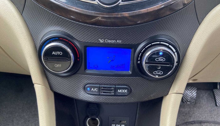 2013 Hyundai Verna FLUIDIC 1.6 VTVT EX, Petrol, Manual, 71,713 km, AC Unit - Car heater not working