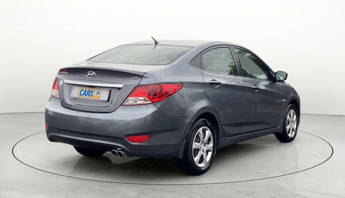 2013 Hyundai Verna FLUIDIC 1.6 VTVT EX, Petrol, Manual, 71,713 km, Right Back Diagonal