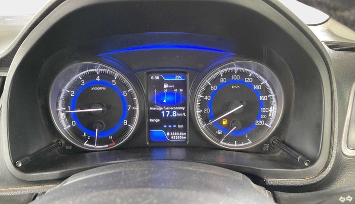 2019 Maruti Baleno ZETA PETROL 1.2, Petrol, Manual, 43,237 km, Odometer Image