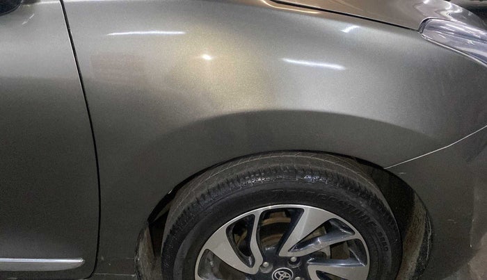 2019 Toyota Glanza V CVT, Petrol, Automatic, 63,600 km, Right fender - Minor scratches