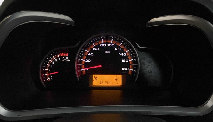 2016 Maruti Alto K10 VXI AMT, Petrol, Automatic, 75,074 km, Odometer Image