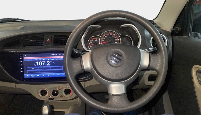 2016 Maruti Alto K10 VXI AMT, Petrol, Automatic, 75,074 km, Steering Wheel Close Up
