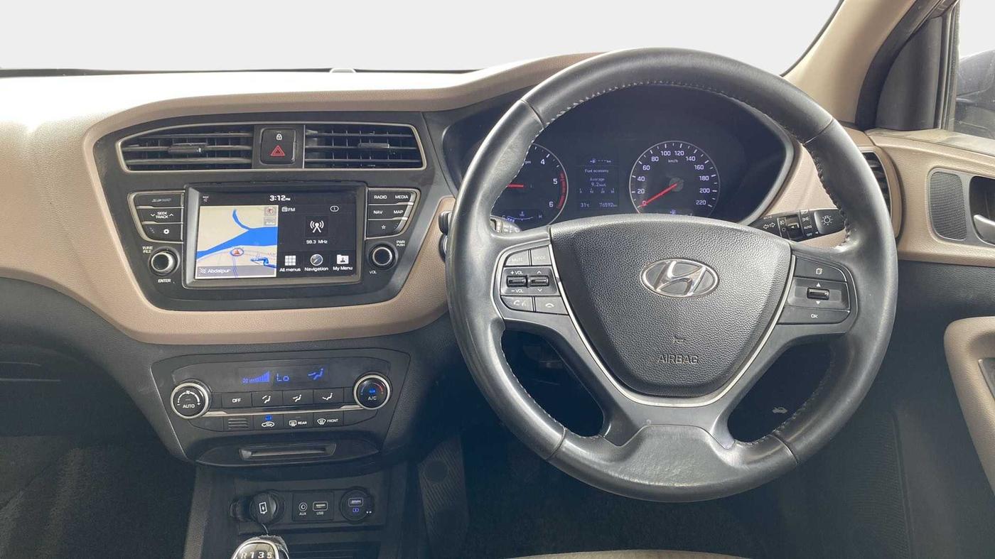 2019 Hyundai Elite i20 ASTA 1.4 CRDI (O), Diesel, Manual, 76,579 km, Steering Wheel Close Up