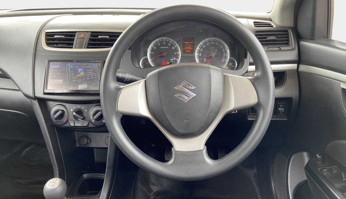 2012 Maruti Swift VXI, Petrol, Manual, 55,430 km, Steering Wheel Close Up