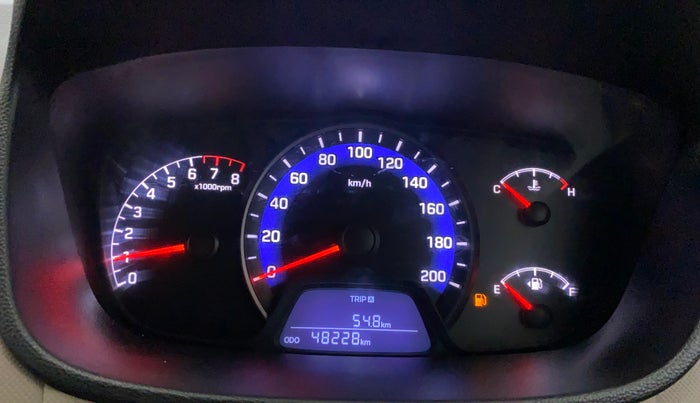 2015 Hyundai Xcent S 1.2, Petrol, Manual, 48,168 km, Odometer Image