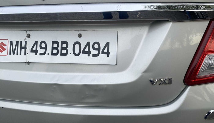 2018 Maruti Dzire VXI, Petrol, Manual, 32,043 km, Dicky (Boot door) - Slightly dented
