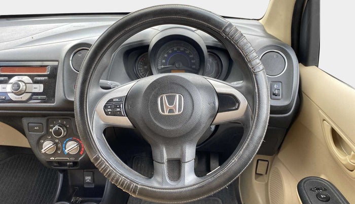 2015 Honda Amaze 1.2L I-VTEC S, Petrol, Manual, 62,496 km, Steering Wheel Close Up
