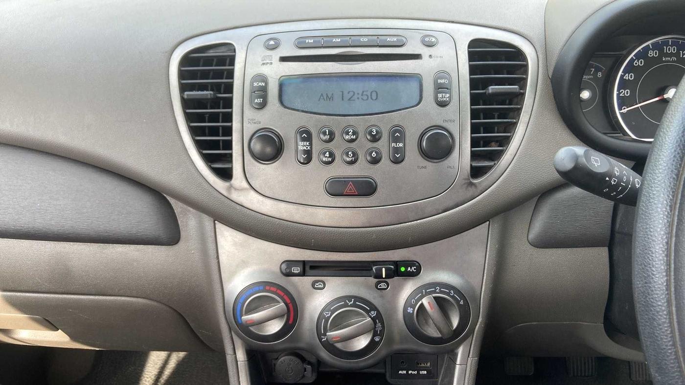 2012 Hyundai i10 SPORTZ 1.2, Petrol, Manual, 59,355 km, Air Conditioner