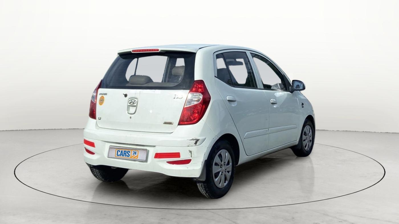2012 Hyundai i10 SPORTZ 1.2, Petrol, Manual, 59,355 km, Right Back Diagonal