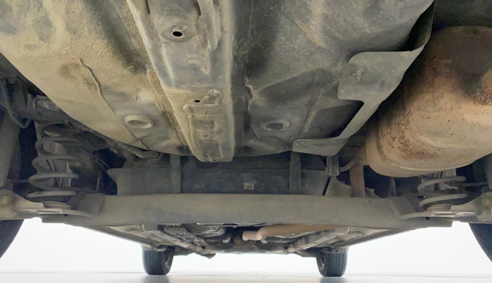 2016 Hyundai Xcent S AT 1.2, Petrol, Automatic, 1,19,769 km, Rear Underbody