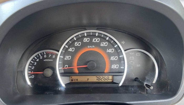 2012 Maruti Wagon R 1.0 VXI, Petrol, Manual, 78,259 km, Odometer Image