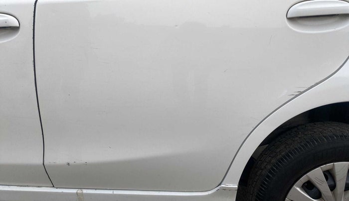 2011 Toyota Etios Liva G, Petrol, Manual, 1 km, Rear left door - Minor scratches
