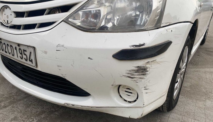 2011 Toyota Etios Liva G, Petrol, Manual, 1 km, Front bumper - Minor scratches