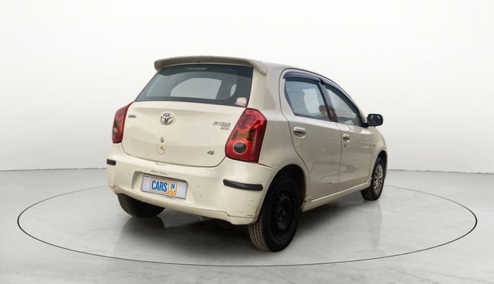 2011 Toyota Etios Liva G, Petrol, Manual, 1 km, Right Back Diagonal