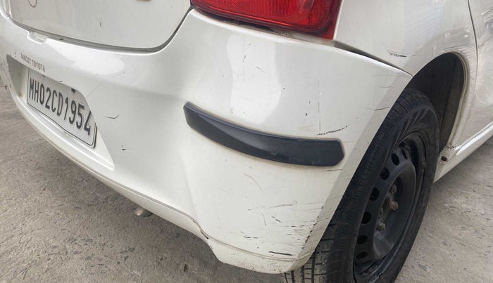 2011 Toyota Etios Liva G, Petrol, Manual, 1 km, Rear bumper - Minor scratches