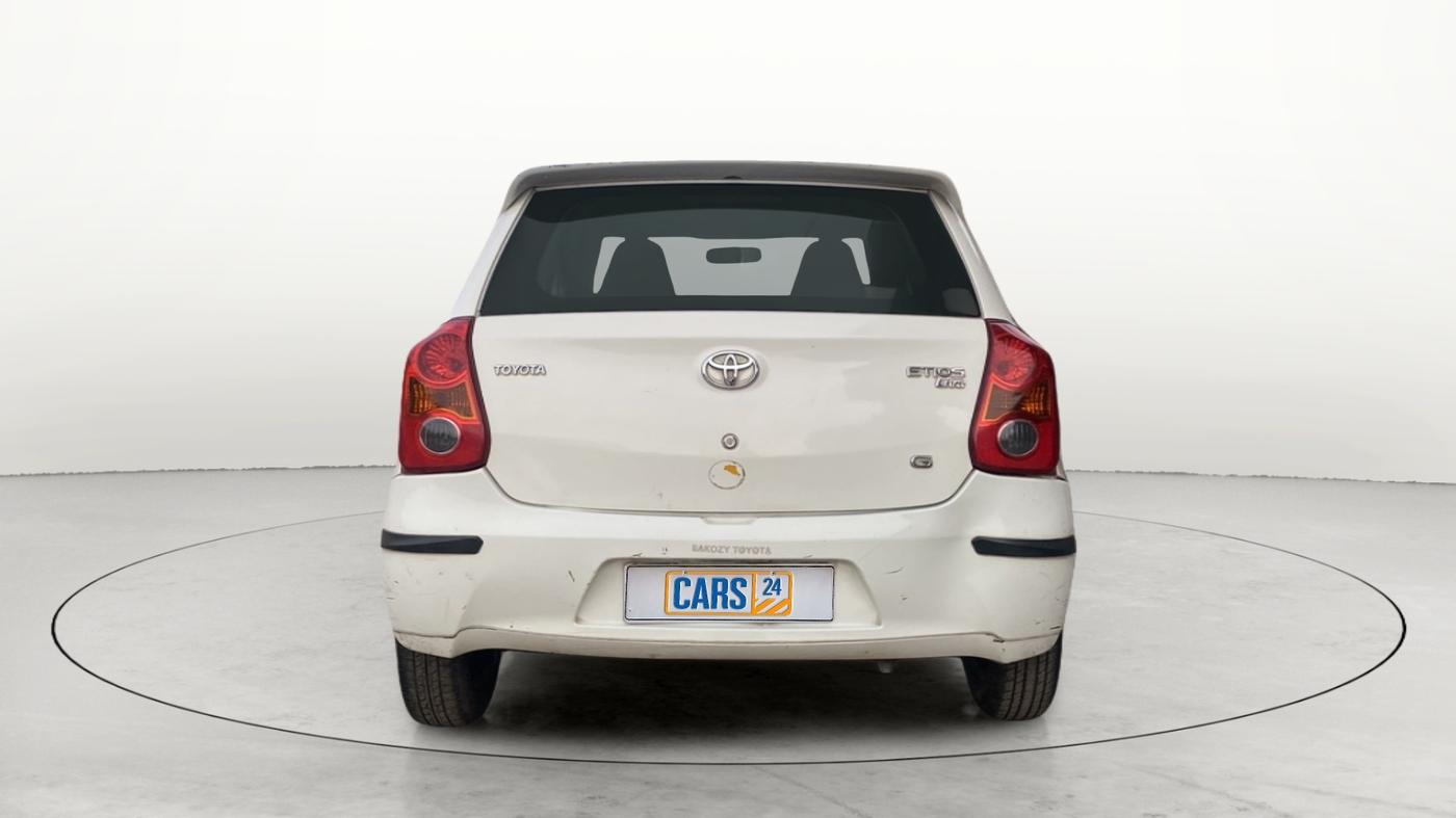 2011 Toyota Etios Liva G, Petrol, Manual, 1 km, Back/Rear