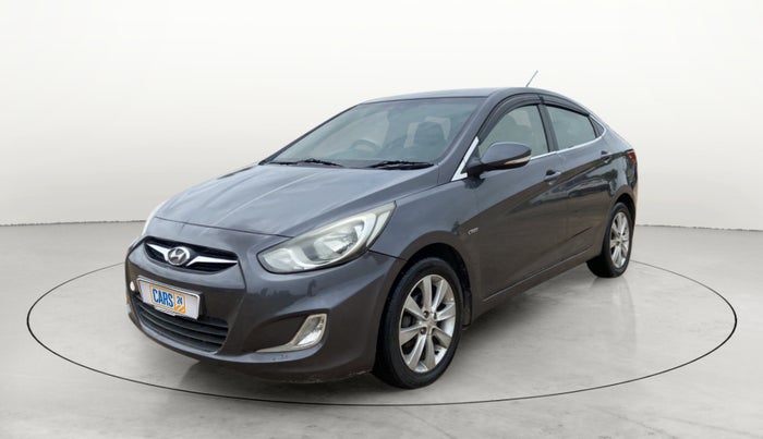 2013 Hyundai Verna FLUIDIC 1.6 CRDI SX, Diesel, Manual, 1,23,902 km, Left Front Diagonal