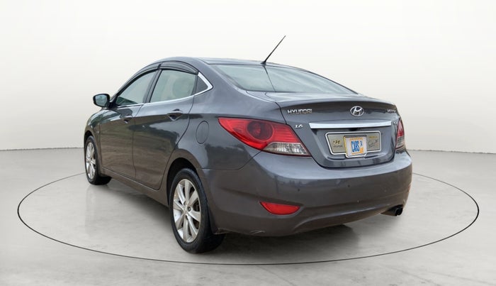 2013 Hyundai Verna FLUIDIC 1.6 CRDI SX, Diesel, Manual, 1,23,902 km, Left Back Diagonal