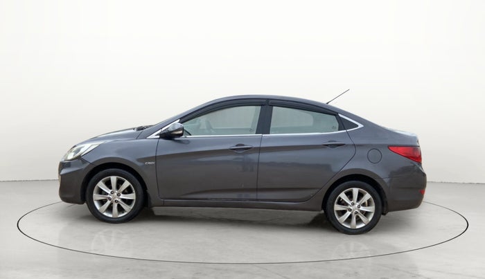 2013 Hyundai Verna FLUIDIC 1.6 CRDI SX, Diesel, Manual, 1,23,902 km, Left Side