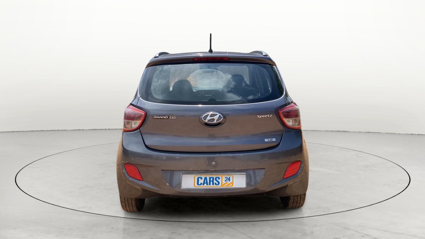 2014 Hyundai Grand i10 SPORTZ 1.2 KAPPA VTVT, Petrol, Manual, 84,483 km, Back/Rear