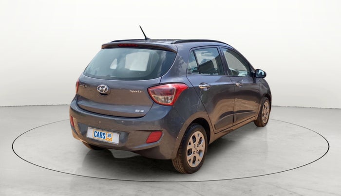 2014 Hyundai Grand i10 SPORTZ 1.2 KAPPA VTVT, Petrol, Manual, 84,483 km, Right Back Diagonal