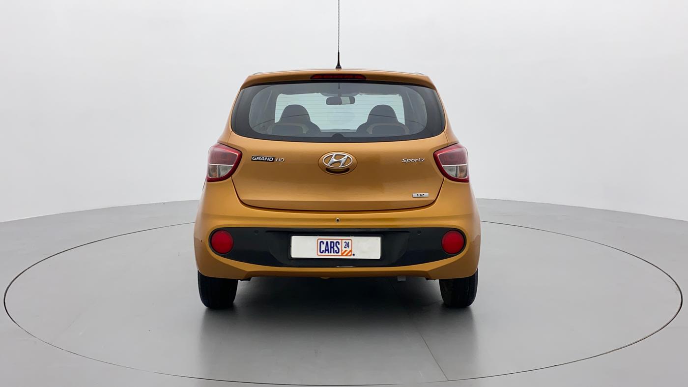 2017 Hyundai Grand i10 SPORTZ 1.2 KAPPA VTVT, Petrol, Manual, 25,247 km, Back/Rear