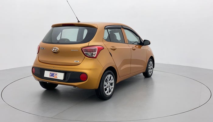 2017 Hyundai Grand i10 SPORTZ 1.2 KAPPA VTVT, Petrol, Manual, 25,247 km, Right Back Diagonal