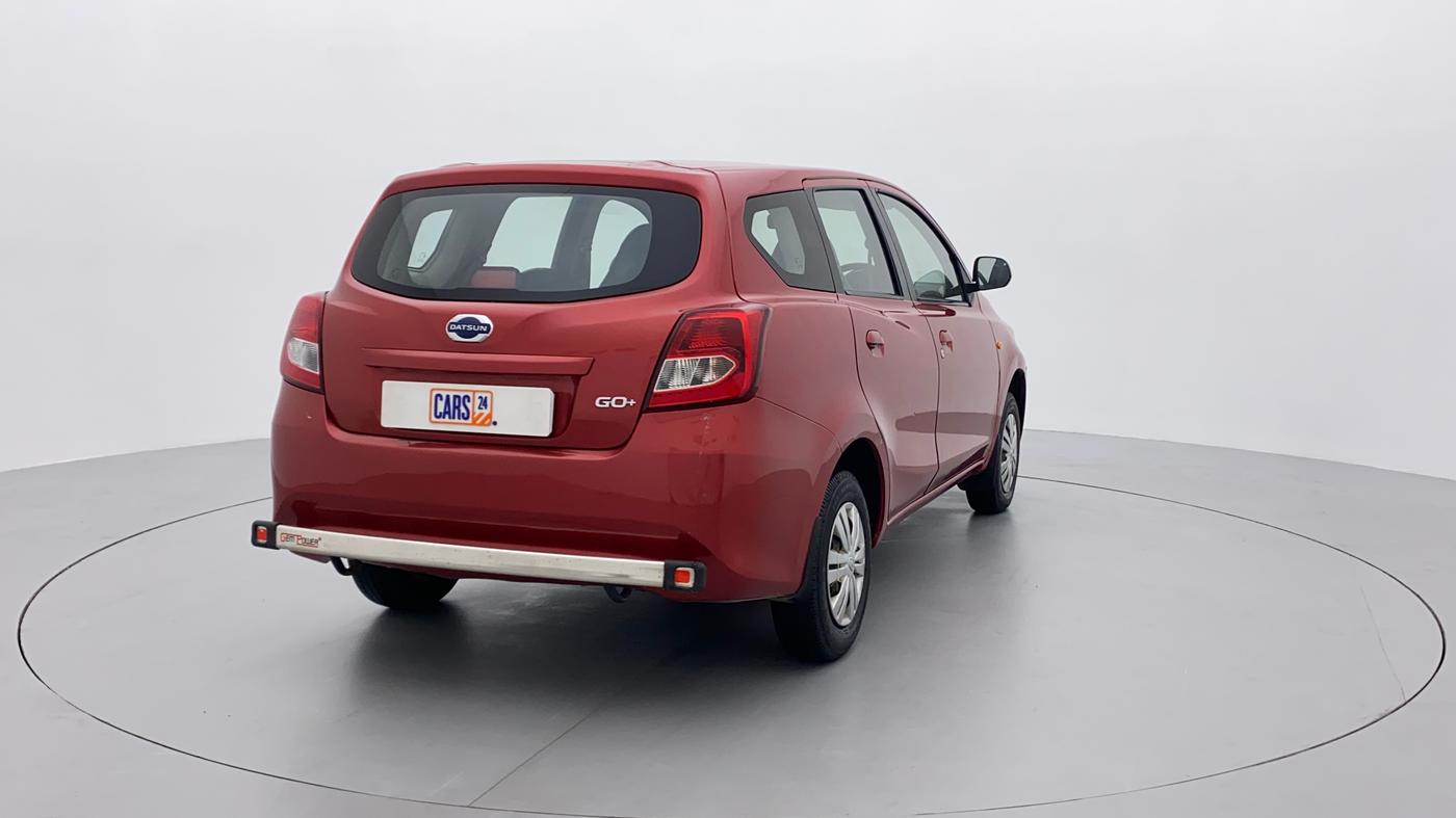 2016 Datsun Go Plus T, CNG, Manual, 53,309 km, Right Back Diagonal