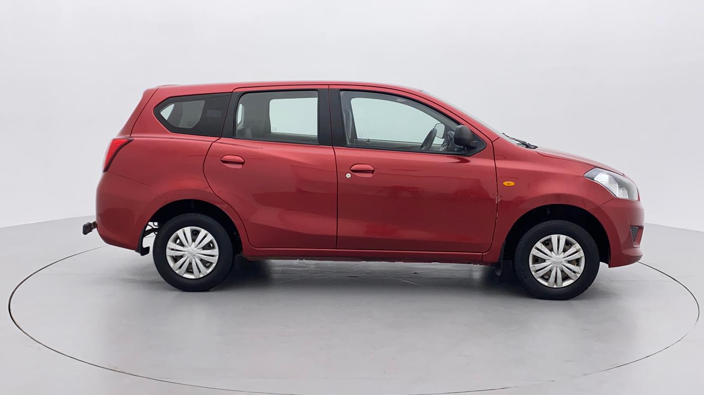 2016 Datsun Go Plus T, CNG, Manual, 53,309 km, Right Side View