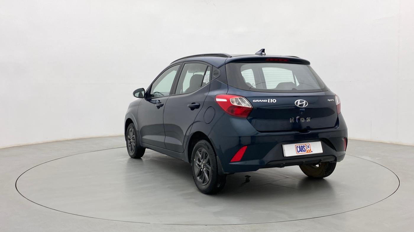 2020 Hyundai GRAND I10 NIOS SPORTZ 1.2 KAPPA VTVT, Petrol, Manual, 30,073 km, Left Back Diagonal