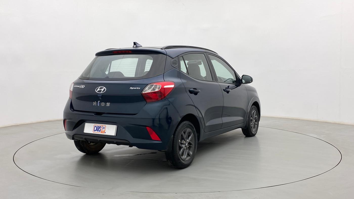 2020 Hyundai GRAND I10 NIOS SPORTZ 1.2 KAPPA VTVT, Petrol, Manual, 30,073 km, Right Back Diagonal
