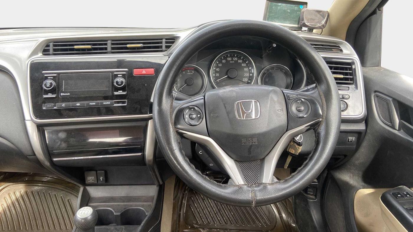 2014 Honda City 1.5L I-DTEC SV, Diesel, Manual, 94,856 km, Steering Wheel Close Up
