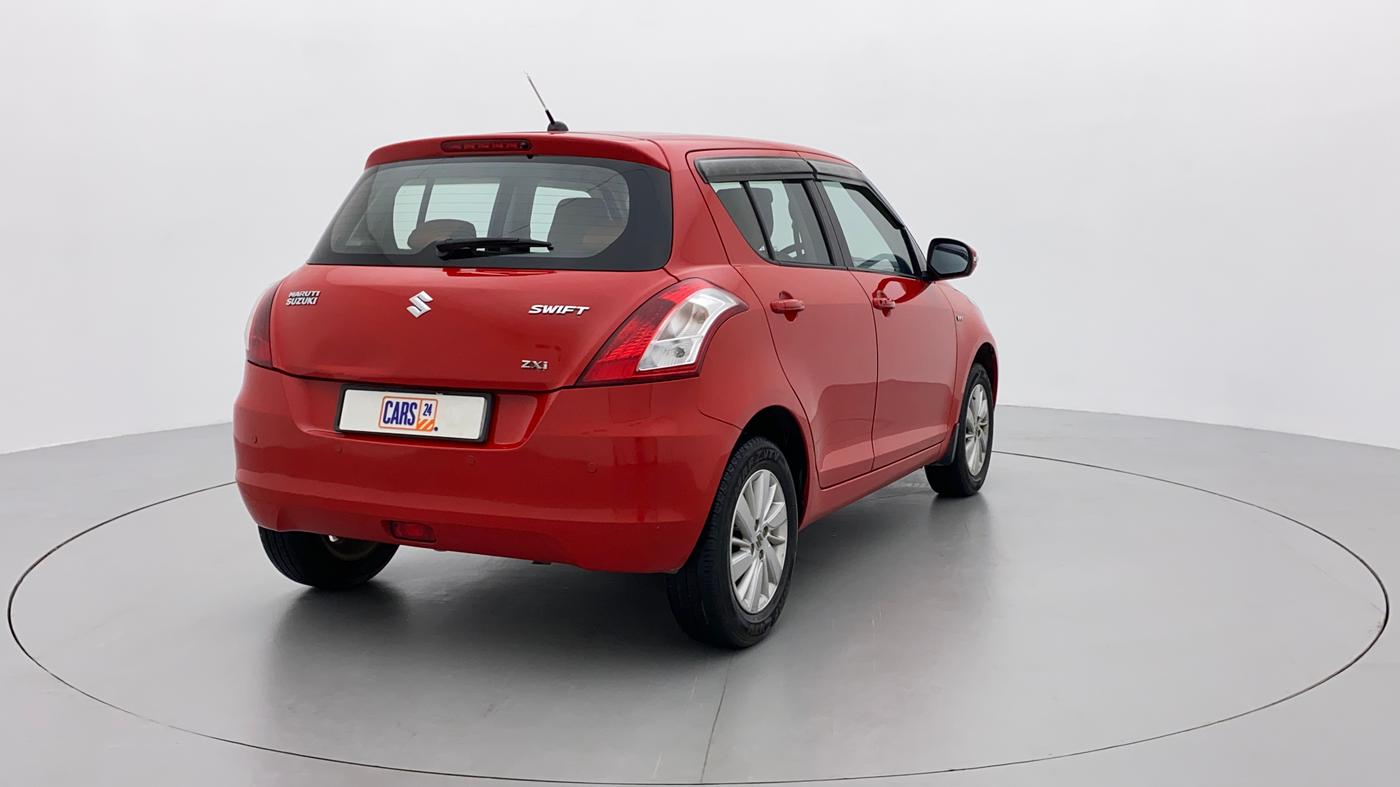2017 Maruti Swift ZXI, Petrol, Manual, 35,243 km, Right Back Diagonal