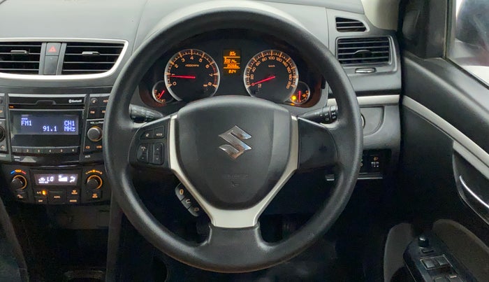 2017 Maruti Swift ZXI, Petrol, Manual, 35,243 km, Steering Wheel Close Up