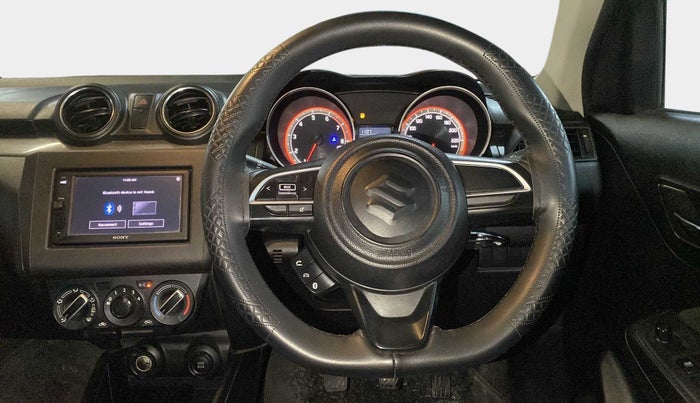 2018 Maruti Swift VXI, Petrol, Manual, 69,553 km, Steering Wheel Close Up