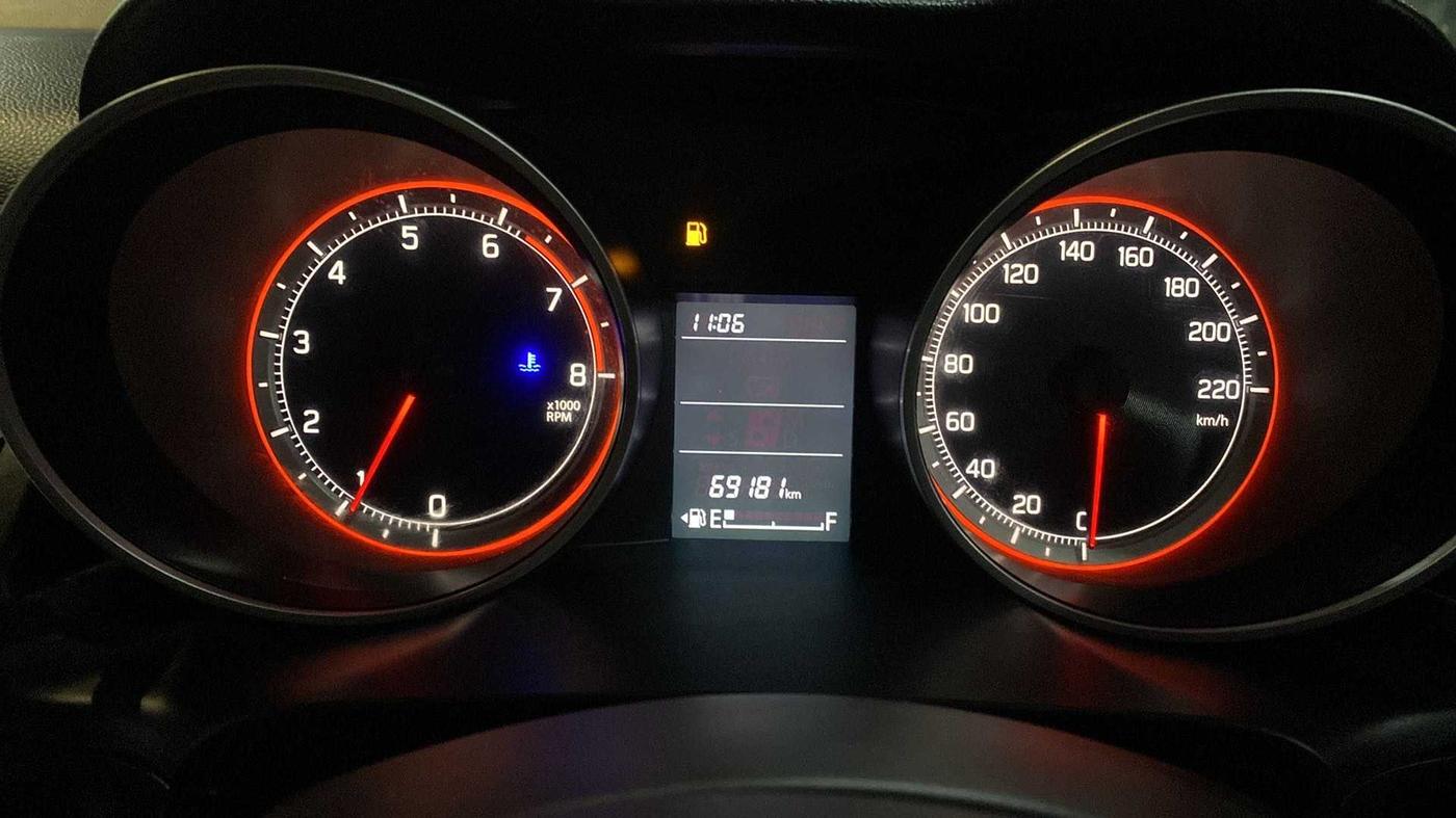 2018 Maruti Swift VXI, Petrol, Manual, 69,553 km, Odometer Image