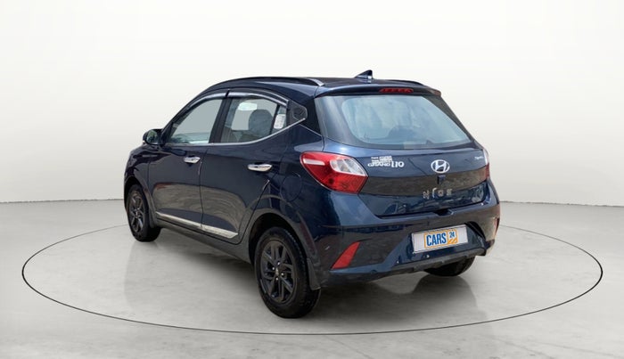 2021 Hyundai GRAND I10 NIOS SPORTZ AMT 1.2 KAPPA VTVT, Petrol, Automatic, 6,611 km, Left Back Diagonal