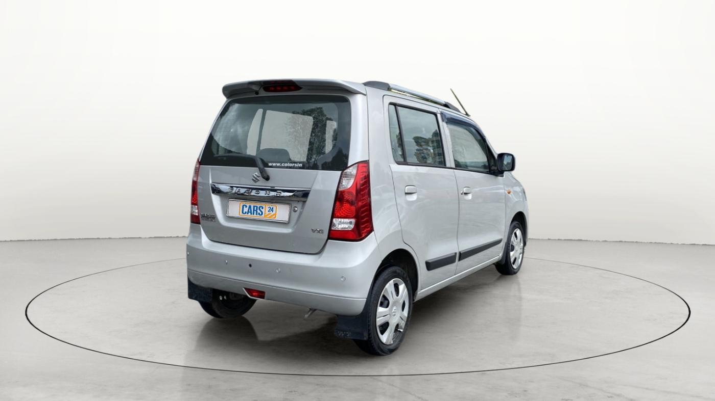 2014 Maruti Wagon R 1.0 VXI, Petrol, Manual, 95,273 km, Right Back Diagonal