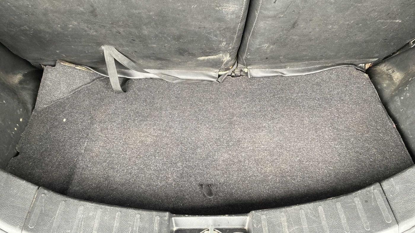2014 Maruti Wagon R 1.0 VXI, Petrol, Manual, 95,273 km, Boot Inside