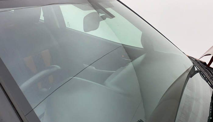 2017 Maruti Baleno ZETA CVT PETROL 1.2, Petrol, Automatic, 70,528 km, Front windshield - Minor spot on windshield