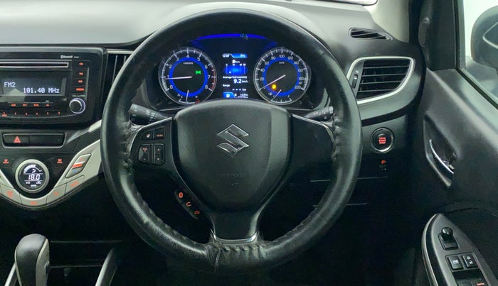 2017 Maruti Baleno ZETA CVT PETROL 1.2, Petrol, Automatic, 70,528 km, Steering Wheel Close Up