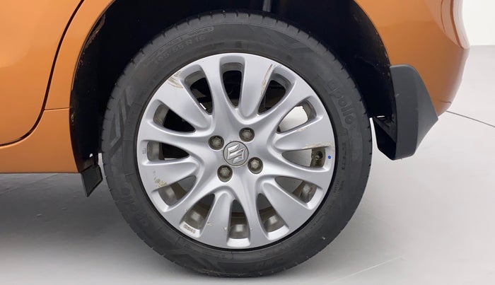 2017 Maruti Baleno ZETA CVT PETROL 1.2, Petrol, Automatic, 70,528 km, Left Rear Wheel