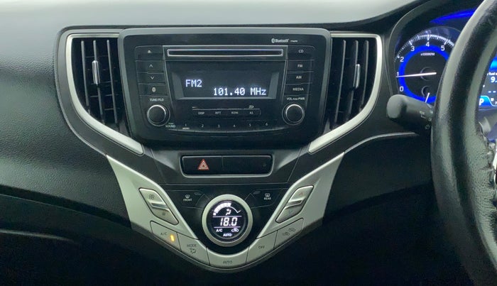2017 Maruti Baleno ZETA CVT PETROL 1.2, Petrol, Automatic, 70,528 km, Air Conditioner
