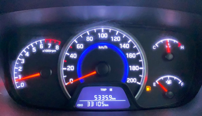 2018 Hyundai Grand i10 MAGNA 1.2 KAPPA VTVT, Petrol, Manual, 33,105 km, Odometer Image