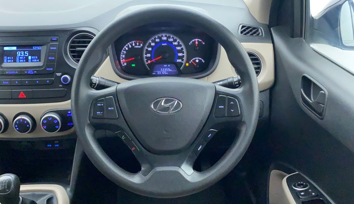 2018 Hyundai Grand i10 MAGNA 1.2 KAPPA VTVT, Petrol, Manual, 33,105 km, Steering Wheel Close Up