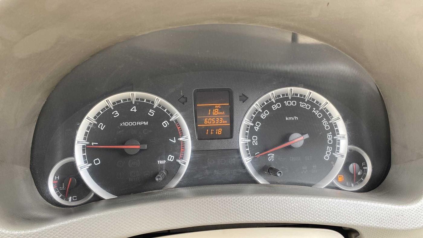 2016 Maruti Ertiga VXI, Petrol, Manual, 60,501 km, Odometer Image